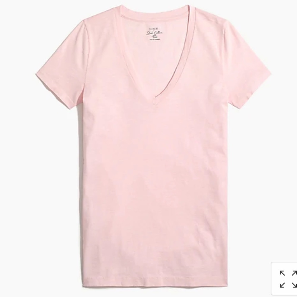 Pink J. Crew Factory tee